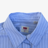 Camisa azul celeste rayas blancas Levi's XS