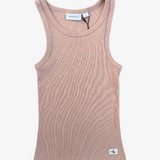 Top rib tank nude Calvin Klein S