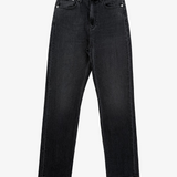 Jean high rise straight jeans negro Calvin Klein W28 L32
