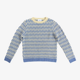 Jersey estampado azul y blanco Sita Murt 38