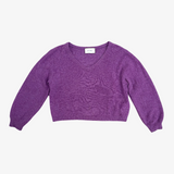 Jersey lila escote en pico American Vintage S