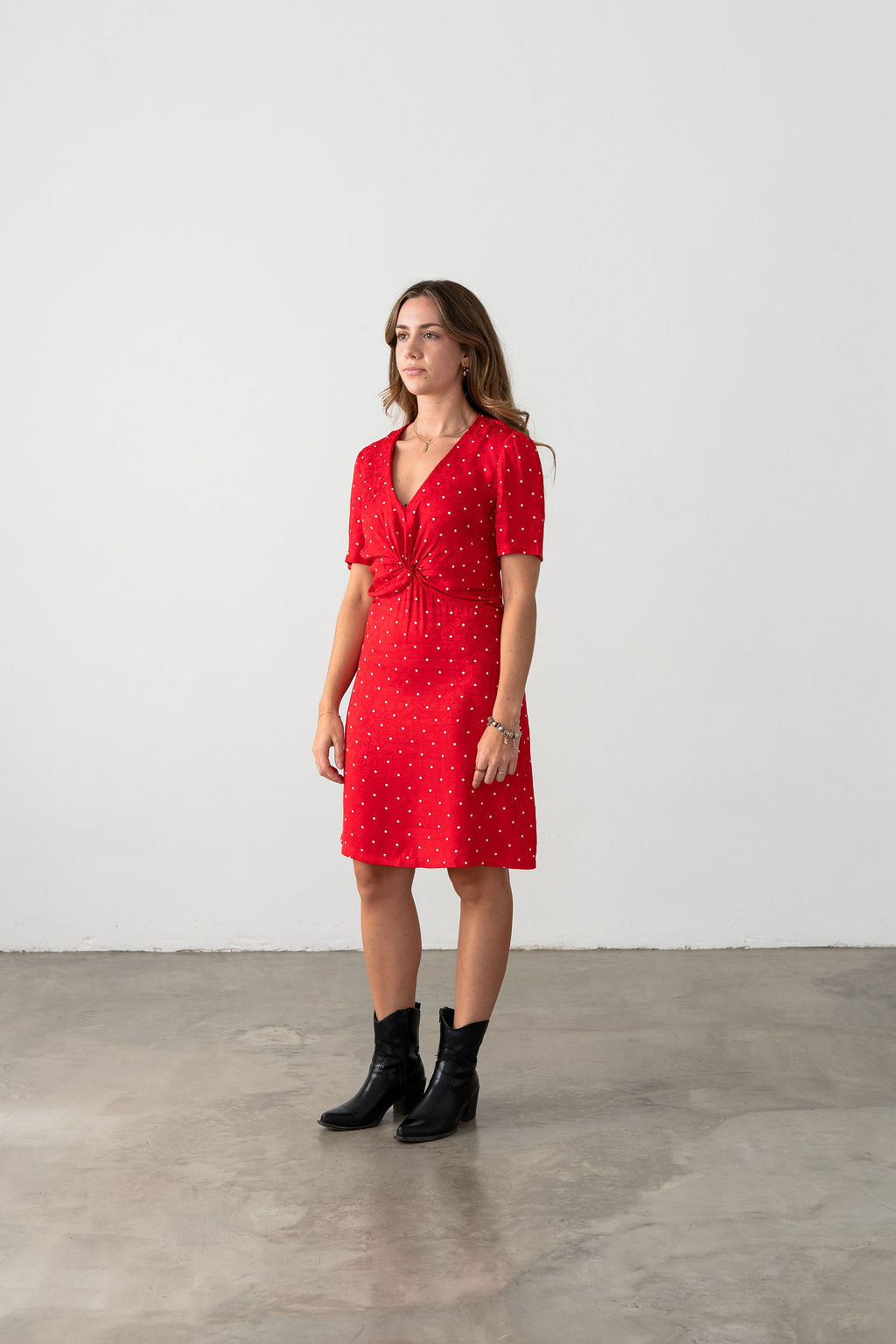 maje red dress Maje Red Mini Dress