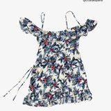MAJORELLE S floral dress