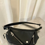 Sonia Rykiel Black Leather Shoulder Bag