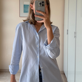 Zara blue shirt