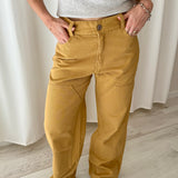 Sophie & Lucie Mustard Utility Jeans