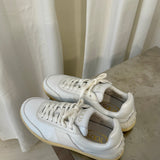 TOD'S Zapatillas de piel blancas