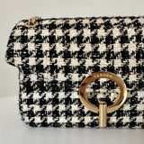 Sandro Tweed Chain Shoulder Bag