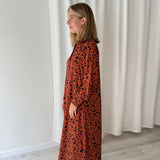 Vestido Camisero Estampado Leopardo Polín et Moi