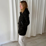 Abrigo Camuflaje con Capucha Sézane