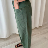 Sophie & Lucie Sage Green Utility Trousers