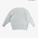 White MANGO sweater, one size