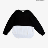 Jersey con camisa ZARA M