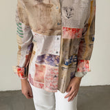 Desigual Patchwork Print Shirt