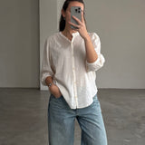 Sessùn Beige Long-Sleeve Blouse