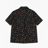 Anine Bing Black Star Print Button-Up Shirt