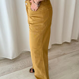 Sophie & Lucie Mustard Utility Jeans