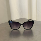 Calvin Klein Black Oversized Square Sunglasses