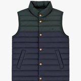 Carolina Herrera Two-Tone Quilted Puffer Vest