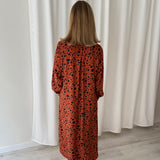 Vestido Camisero Estampado Leopardo Polín et Moi