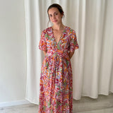 Vestido Midi Floral Polín et Moi