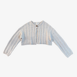 beige cropped jersey