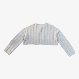 beige cropped jersey