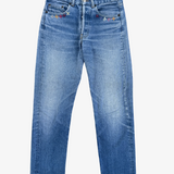 Blue Levi's 501 jeans