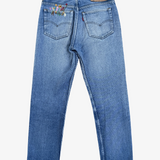 Blue Levi's 501 jeans