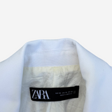 Americana blanca ZARA XS