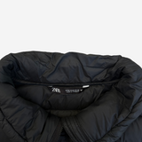 Chaleco negro alcolchado ZARA M