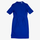 Vestido de lana azul COS