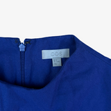 Vestido de lana azul COS