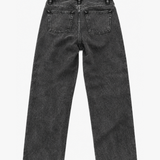 IRO Washed Black Straight-Leg Jeans