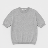 Jersey de punto Lebor Gabala gris de manga corta