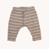 Tocoto Vintage Striped Gray Pants 1-3M