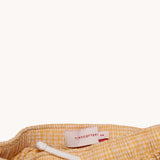 Tiny Cottons gingham yellow bloomer 3-6M