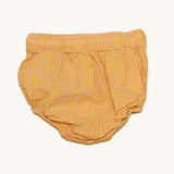 Tiny Cottons gingham yellow bloomer 3-6M