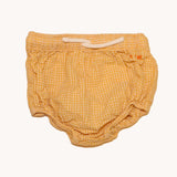 Tiny Cottons gingham yellow bloomer 3-6M