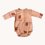 Body Naranja Tiny Cottons 1-3M