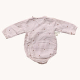 Barcelona Owl Pink Kimono Bodysuit 1-3M