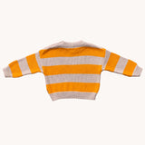 Orange striped sweater The New Society 18-24M