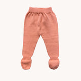 Legging de punto naranja Micu Micu 9-12M