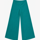 La Perla Turquoise Wide-Leg Trousers
