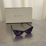 Marni Dark Green Cat-Eye Sunglasses