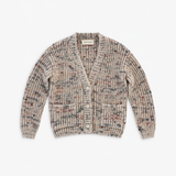 Masscob Multicolour Speckled Chunky Knit Cardigan