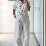 Mono blanco tejano MASSIMO DUTTI M