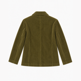 Nice Things Paloma S. Olive Green Corduroy Blazer