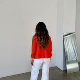 American Vintage Coral Knit Sweater