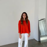 American Vintage Coral Knit Sweater